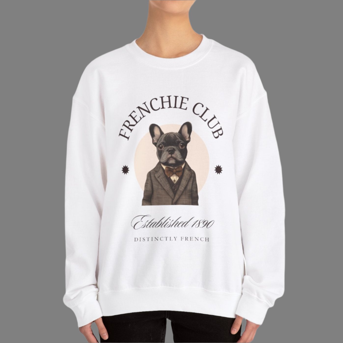 Frenchie Club Sweatshirt – Frenchie Timeless Style