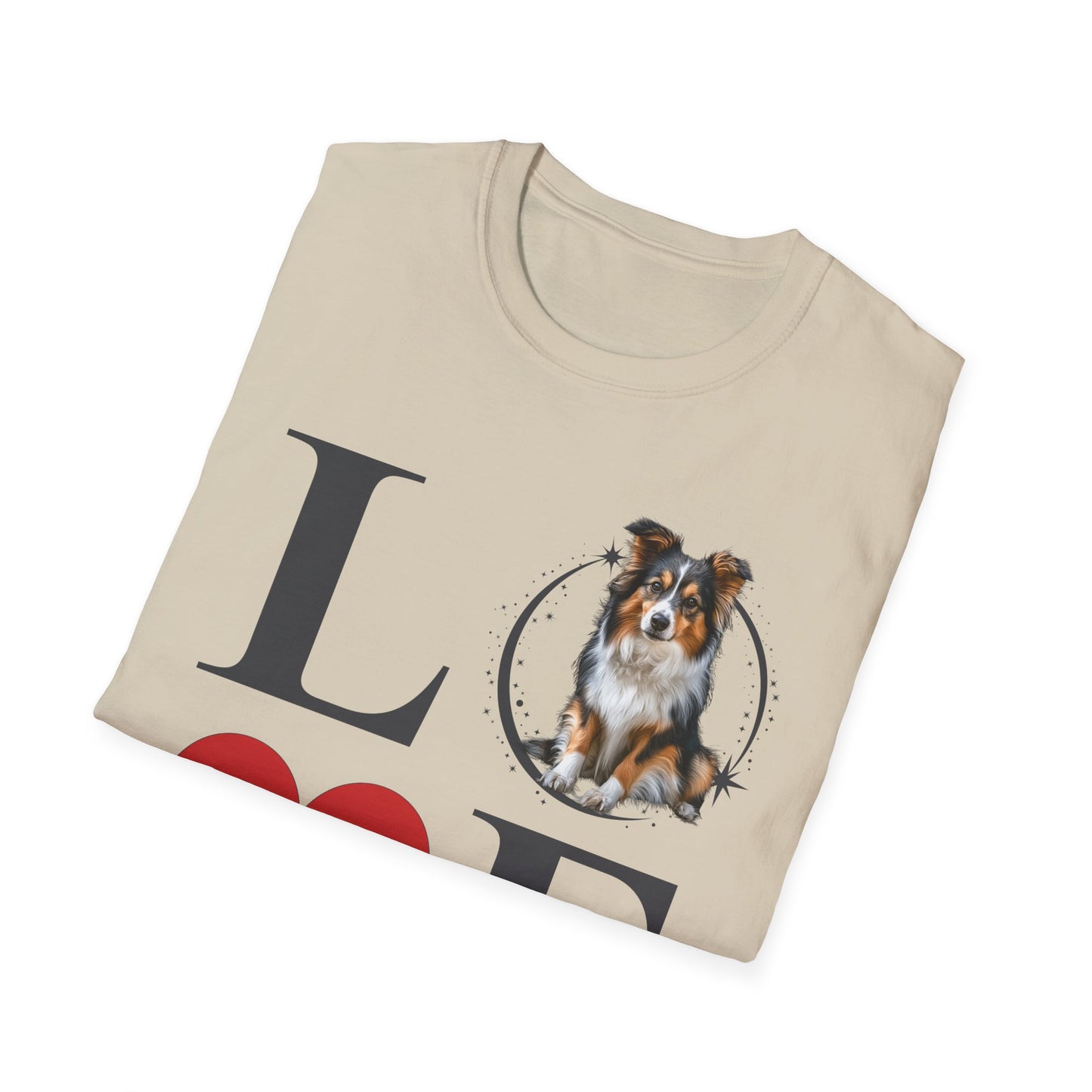 Shetland Sheepdog (Sheltie) Love T-Shirt