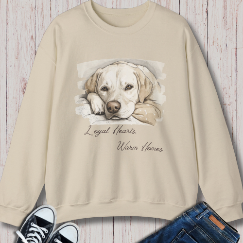 Labrador "Loyal Hearts Warm Homes" Sweater