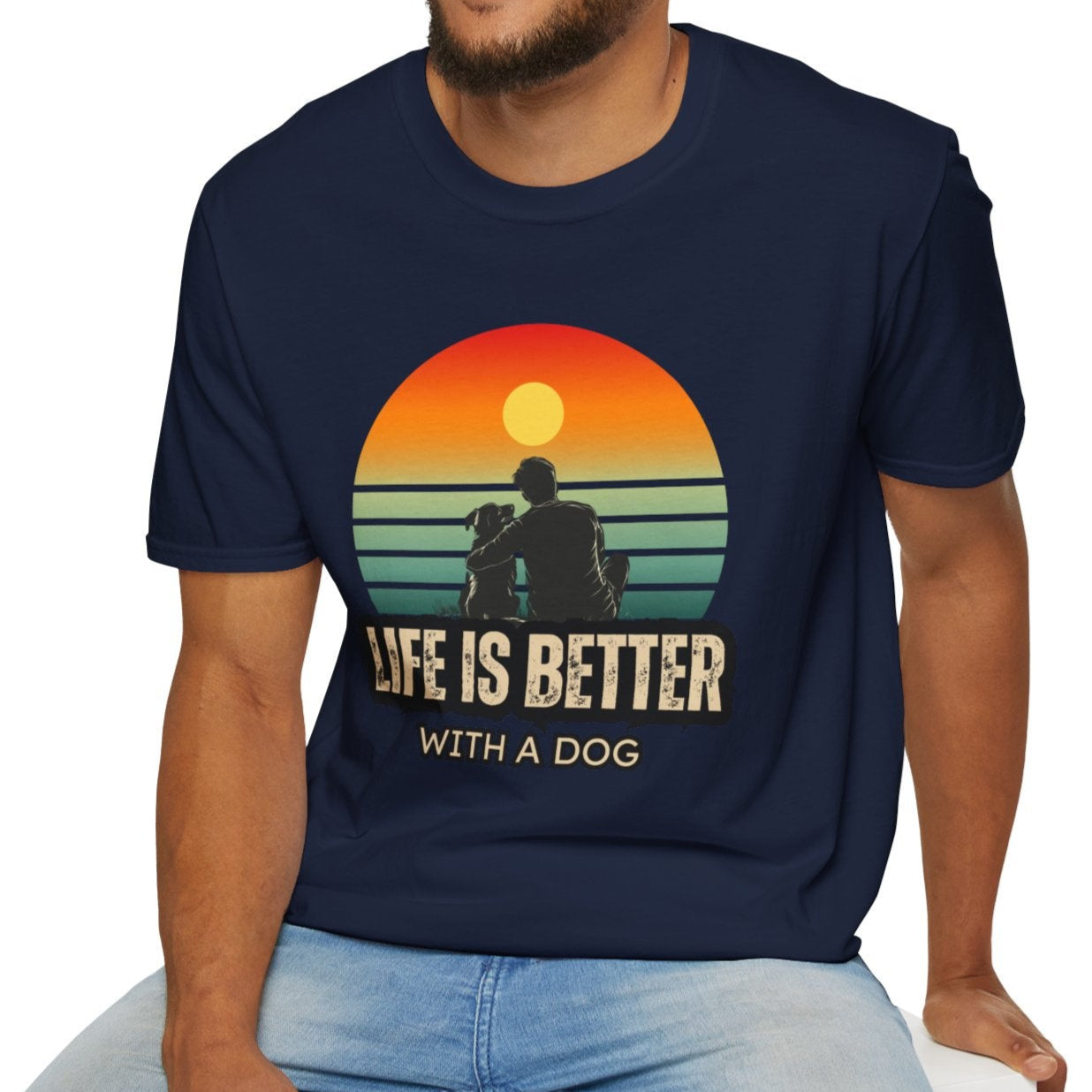 Life Is Better With A Dog - Dog Dad Edition Shirt