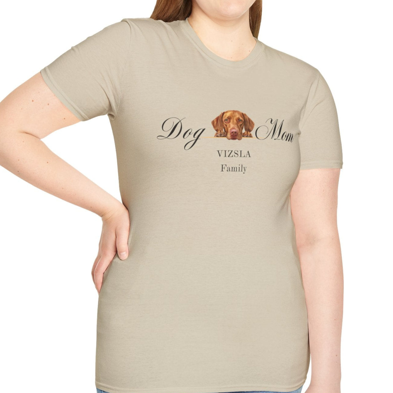 vizsla dog mom t-shirt, vizsla dog lover gift