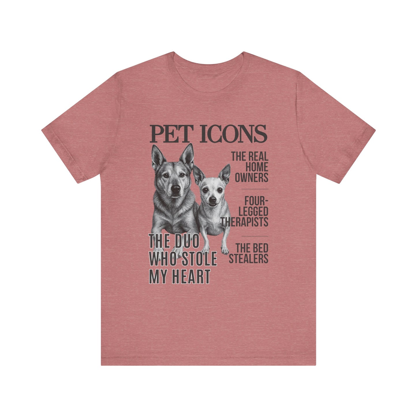 Pet Icons T-shirt - Two Xolo Edition - Custom