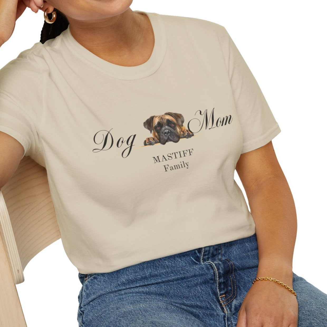 mastiff mom t-shirt, english mastiff lover gift