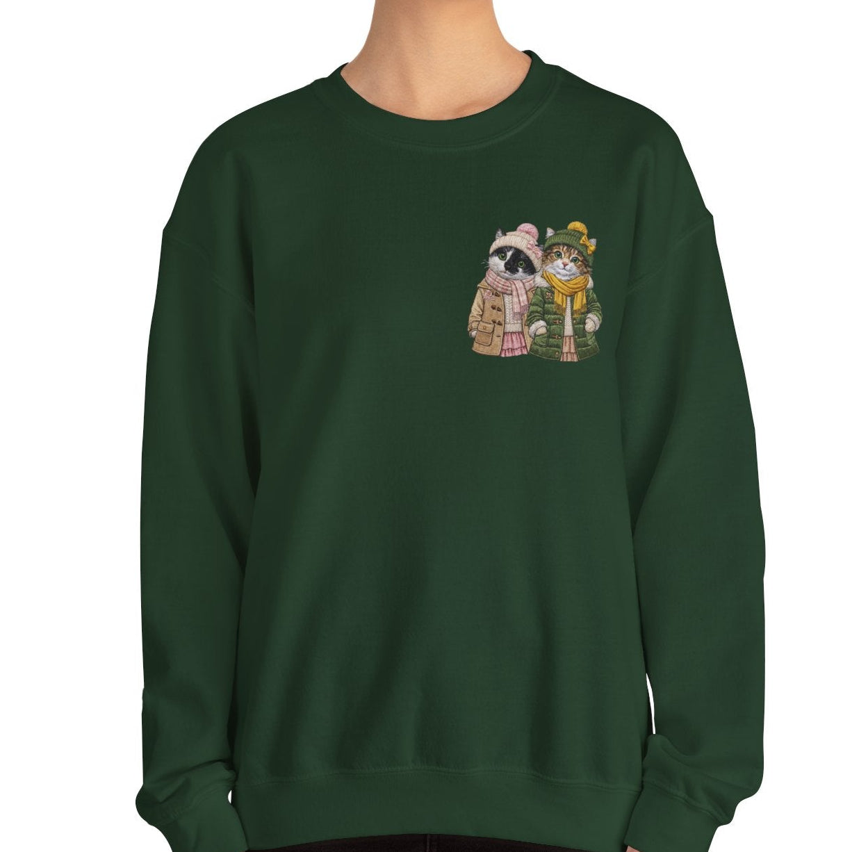 Unisex Heavy Blend™ Crewneck Sweatshirt for cat lovers
