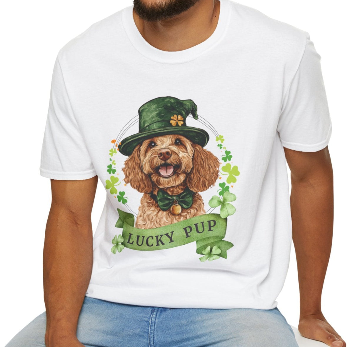 cockapoo st. patrick's day shirt