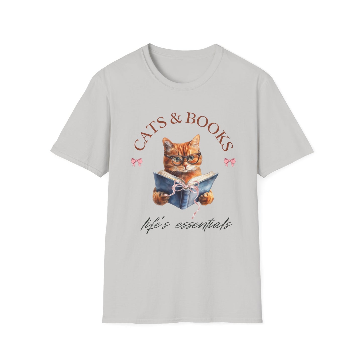 Cats And Books T-shirt