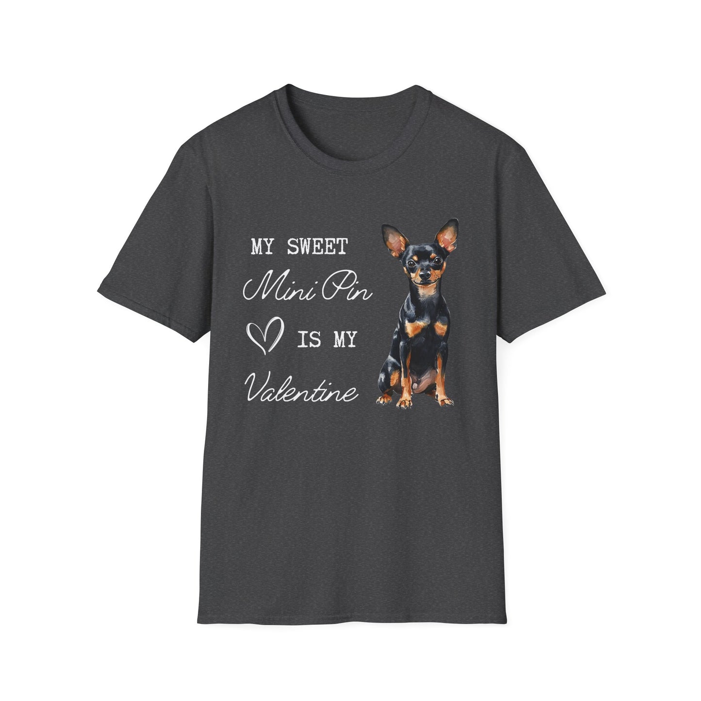 Miniature Pinscher Lover Valentine's Shirt