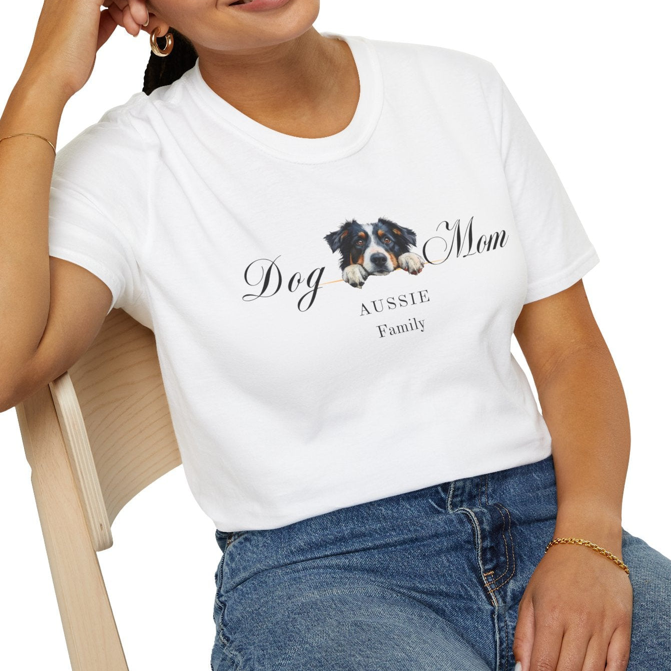 australian shepherd mom t-shirt, aussie lover gift