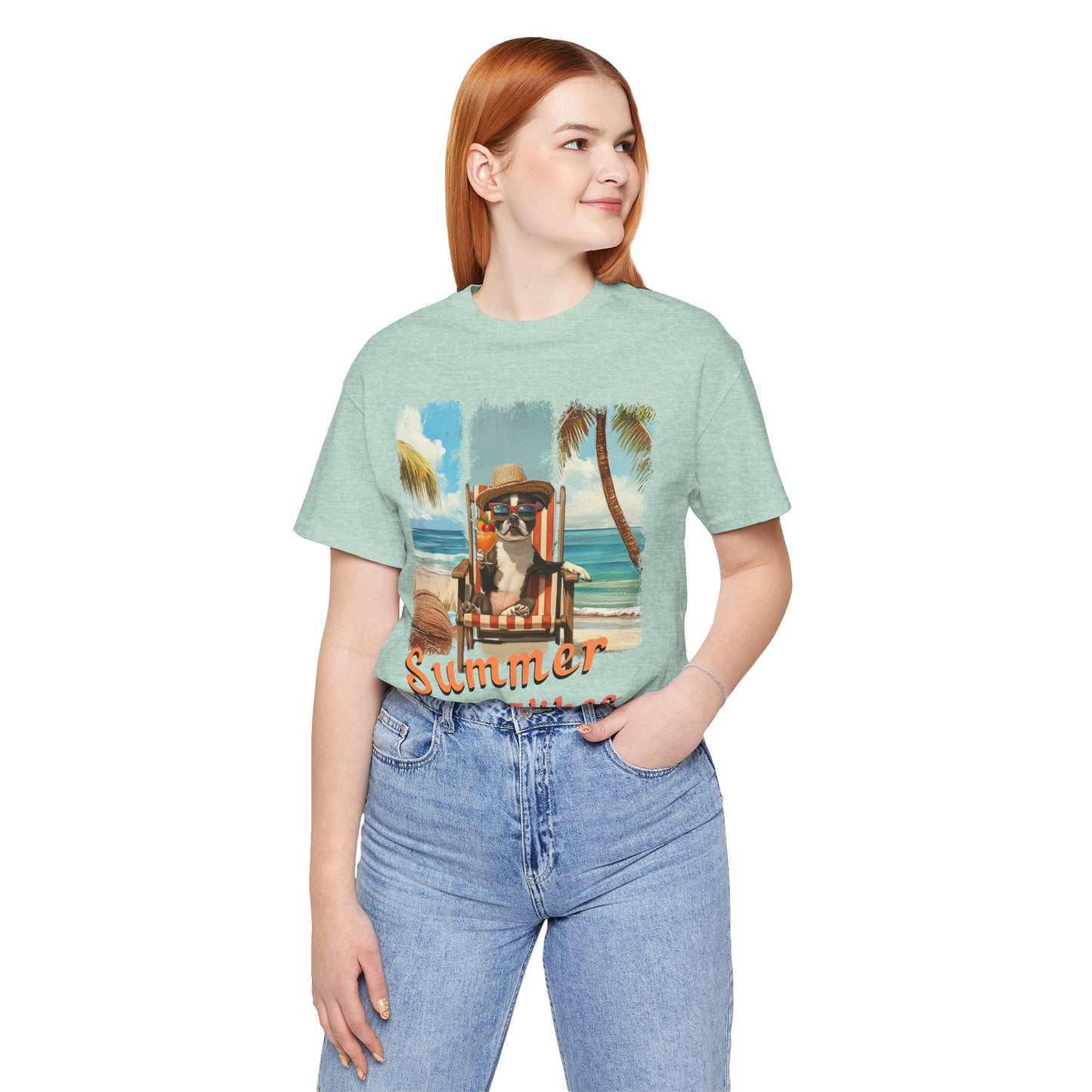 Summer Vibes – Chill Mode Bostie T-Shirt