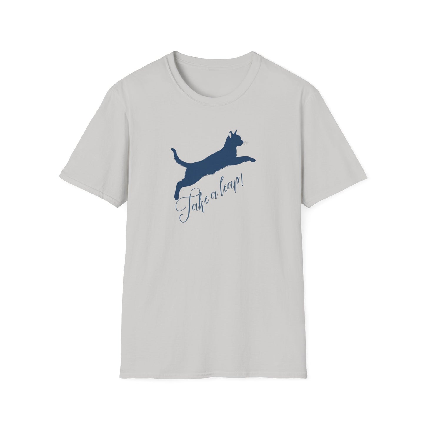 Motivational "Take a Leap"  Unisex Softstyle T-Shirt