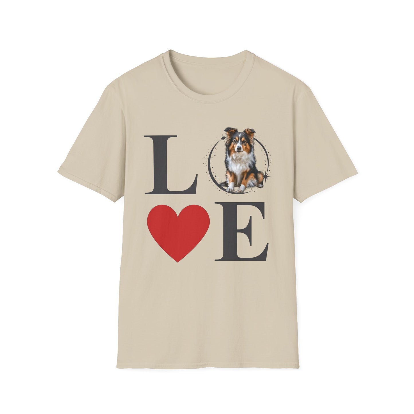 Shetland Sheepdog (Sheltie) Love T-Shirt