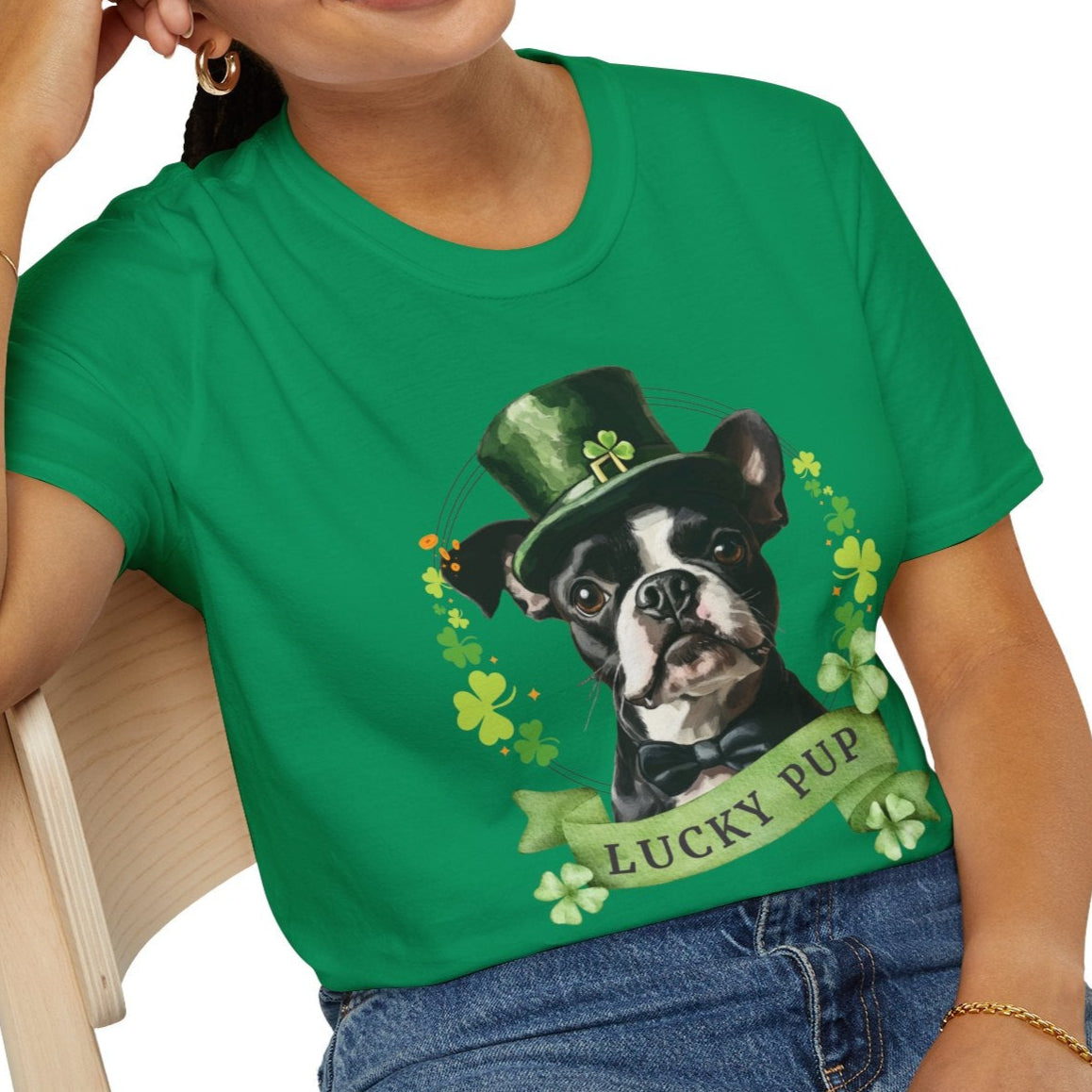 boston terrier lover st. patrick's day 