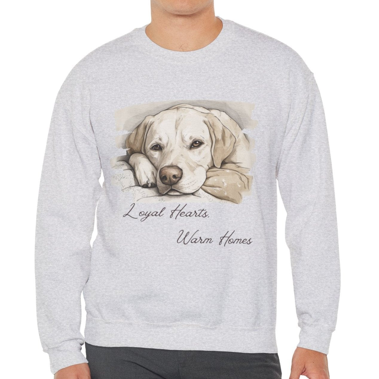 Labrador "Loyal Hearts Warm Homes" Sweater