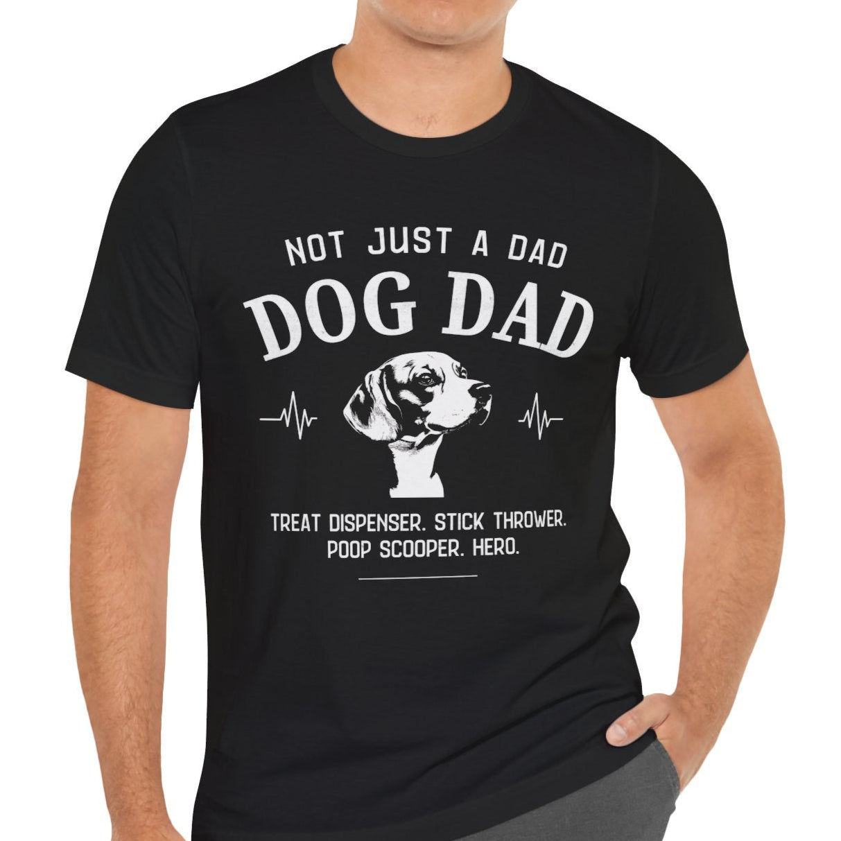 Beagle  Dog Dad T-shirt