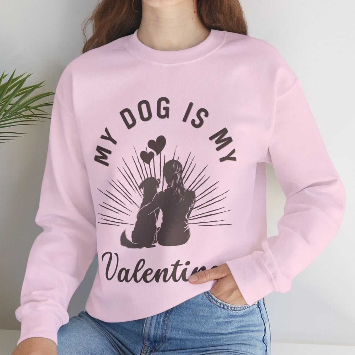 My Dog, My Valentine - Dog Mom Edition Sweater