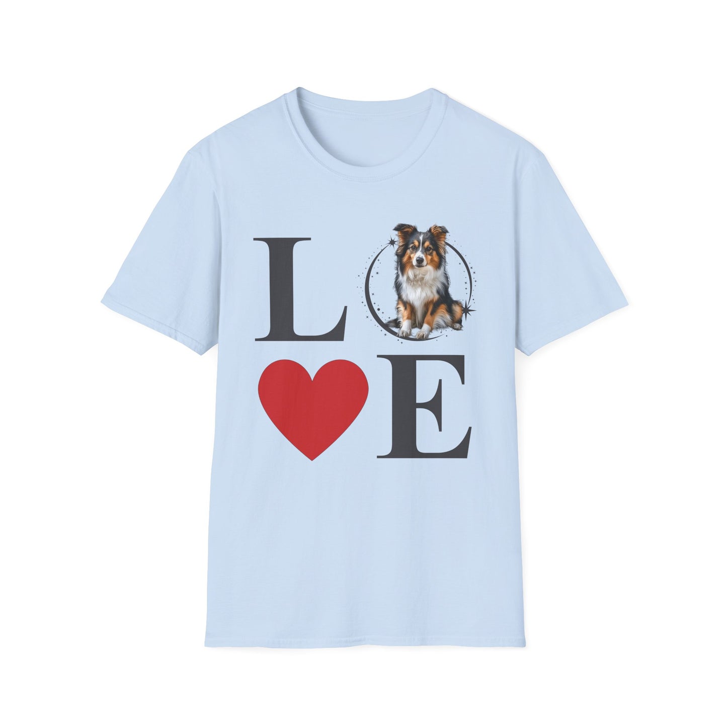 Shetland Sheepdog (Sheltie) Love T-Shirt