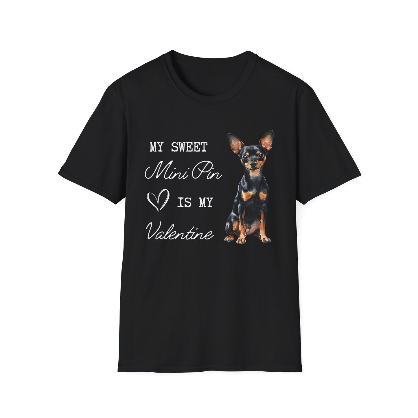 Miniature Pinscher Lover Valentine's Shirt