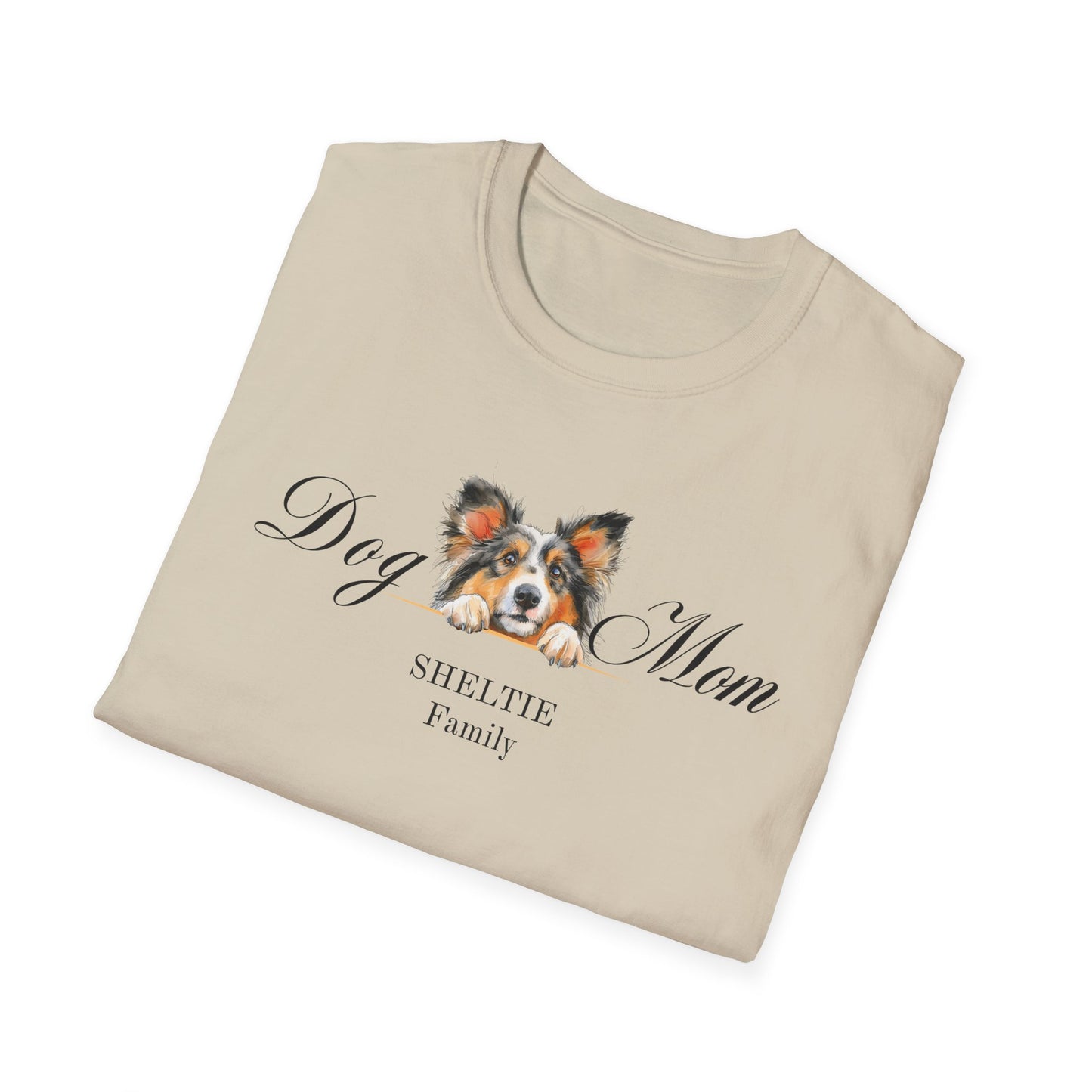 Shetland Sheepdog - Sheltie Dog Mom T-Shirt