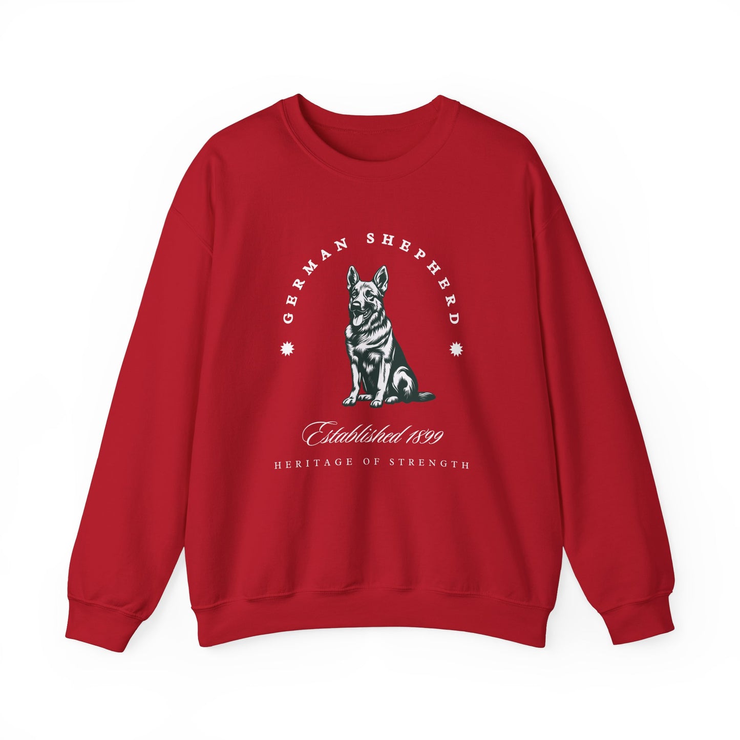 German Shepherd Retro-Style Sweatshirt