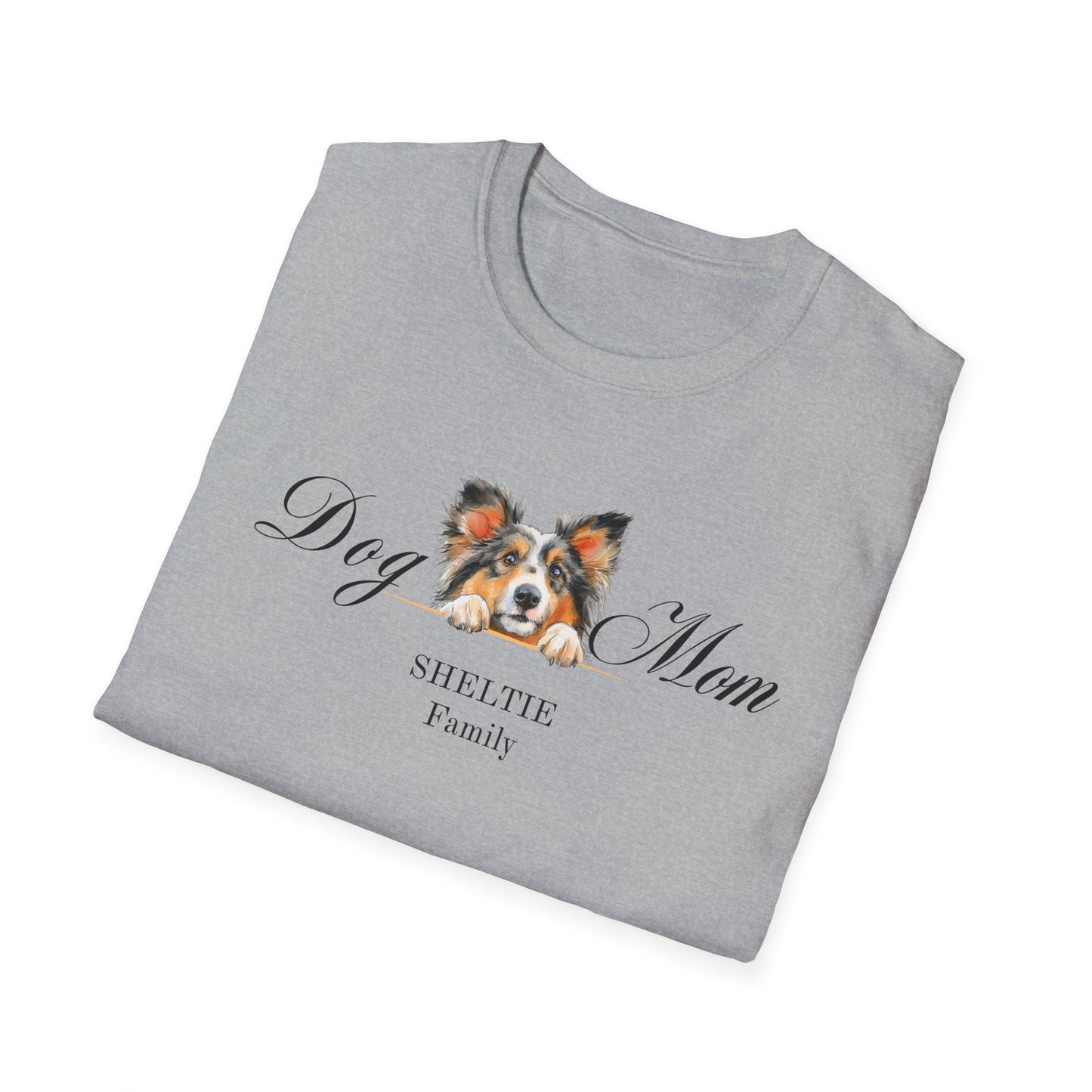 Shetland Sheepdog - Sheltie Dog Mom T-Shirt