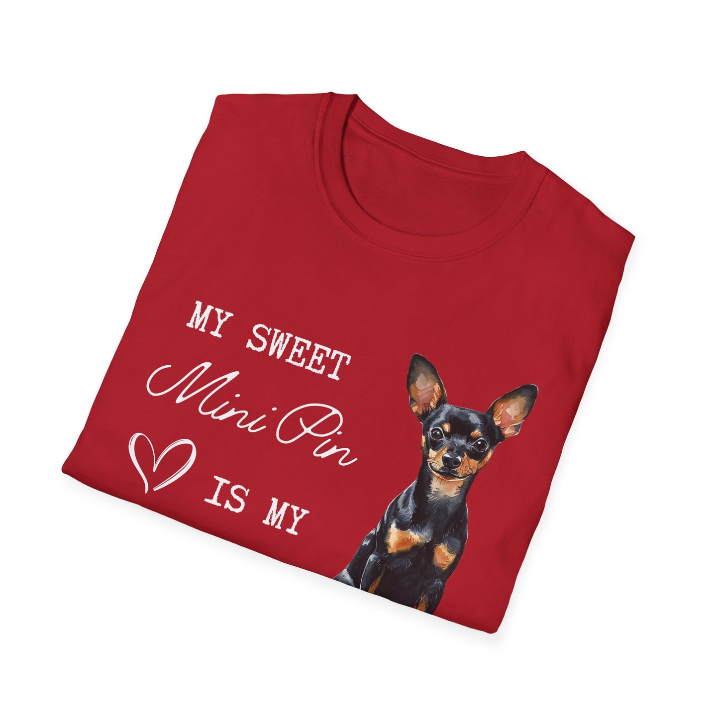 Miniature Pinscher Lover Valentine's Shirt