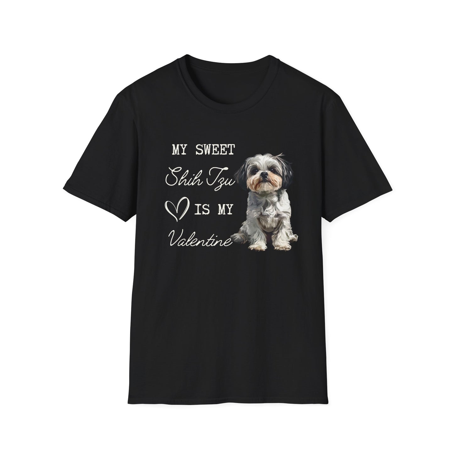 Shih Tzu - My Sweet Shih Tzu is My Valentine - T-shirt