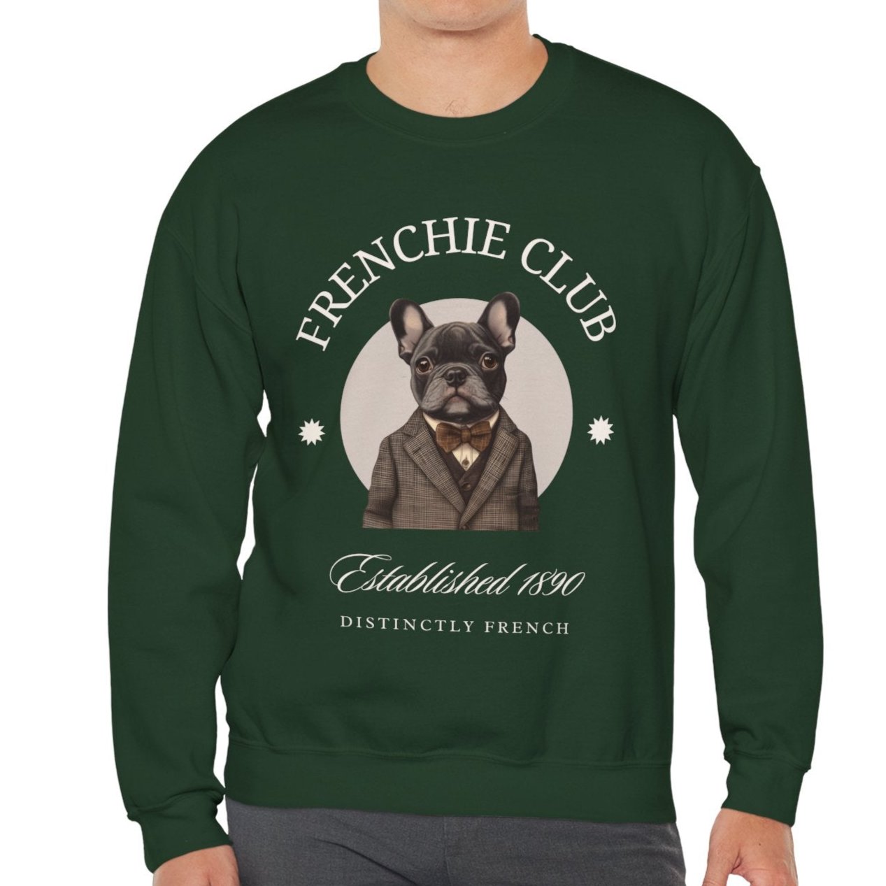 Frenchie Club Sweatshirt – Frenchie Timeless Style