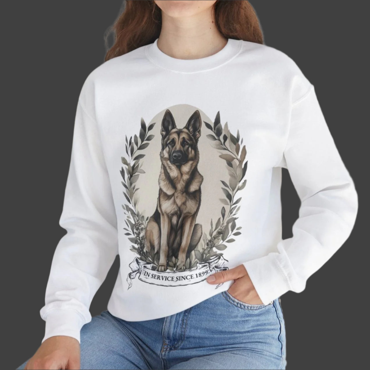 German Shepherd Heritage Sweater