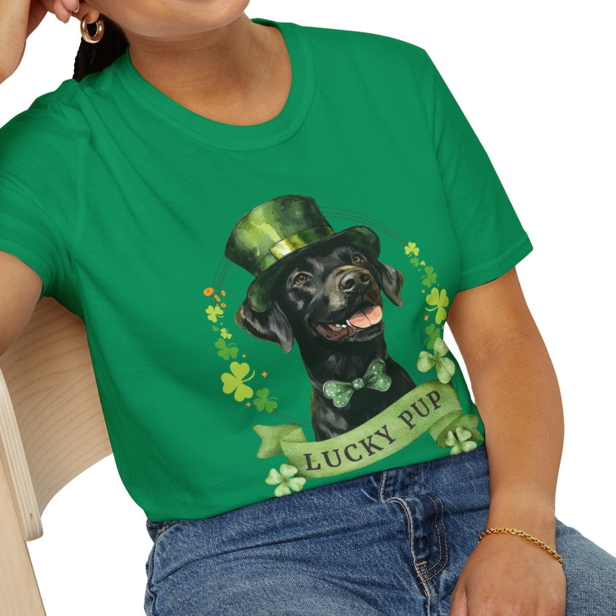 labrador lover st. patrick's day t-shirt