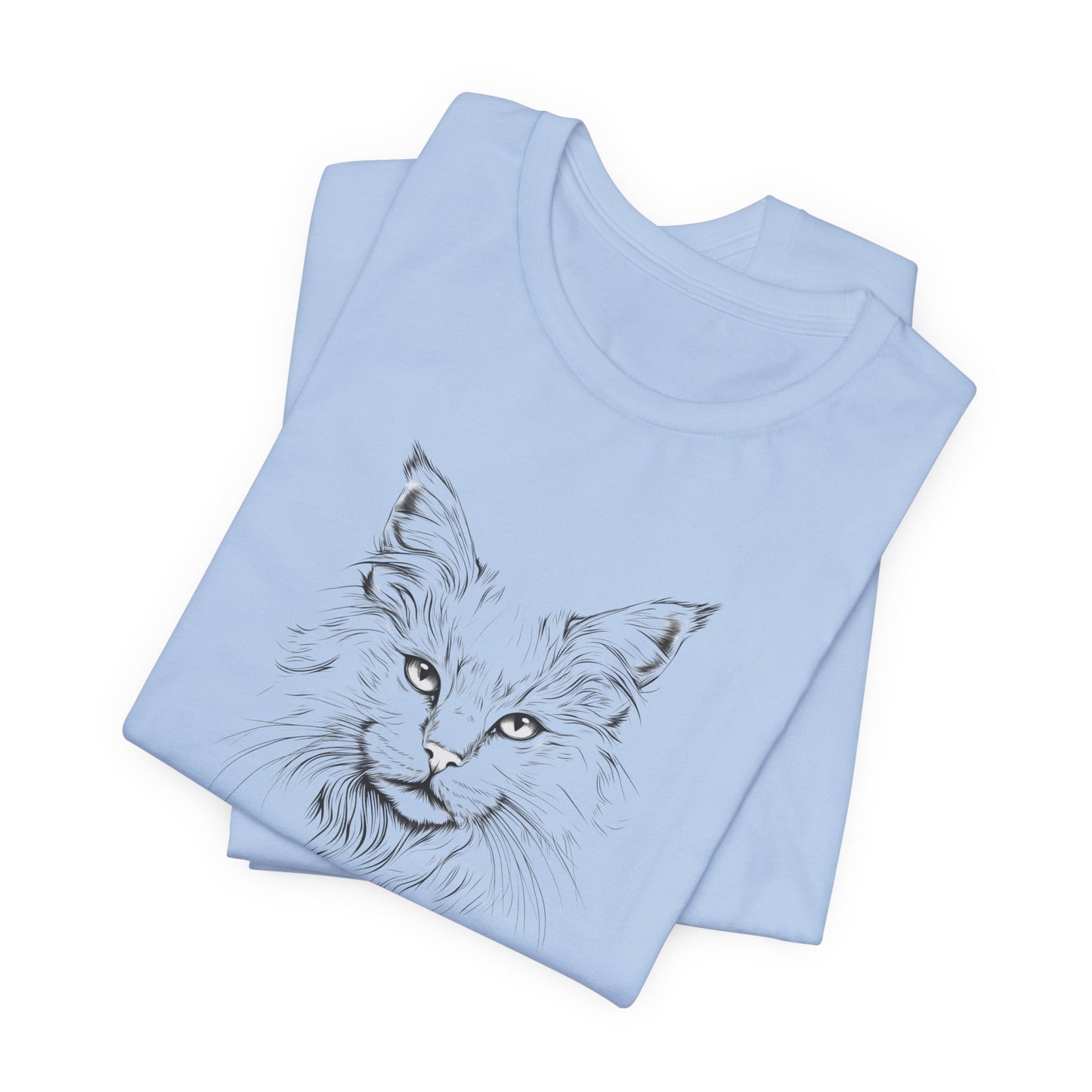 Fur Majesty Unisex Jersey T-Shirt – For the Cat Royalty Lovers