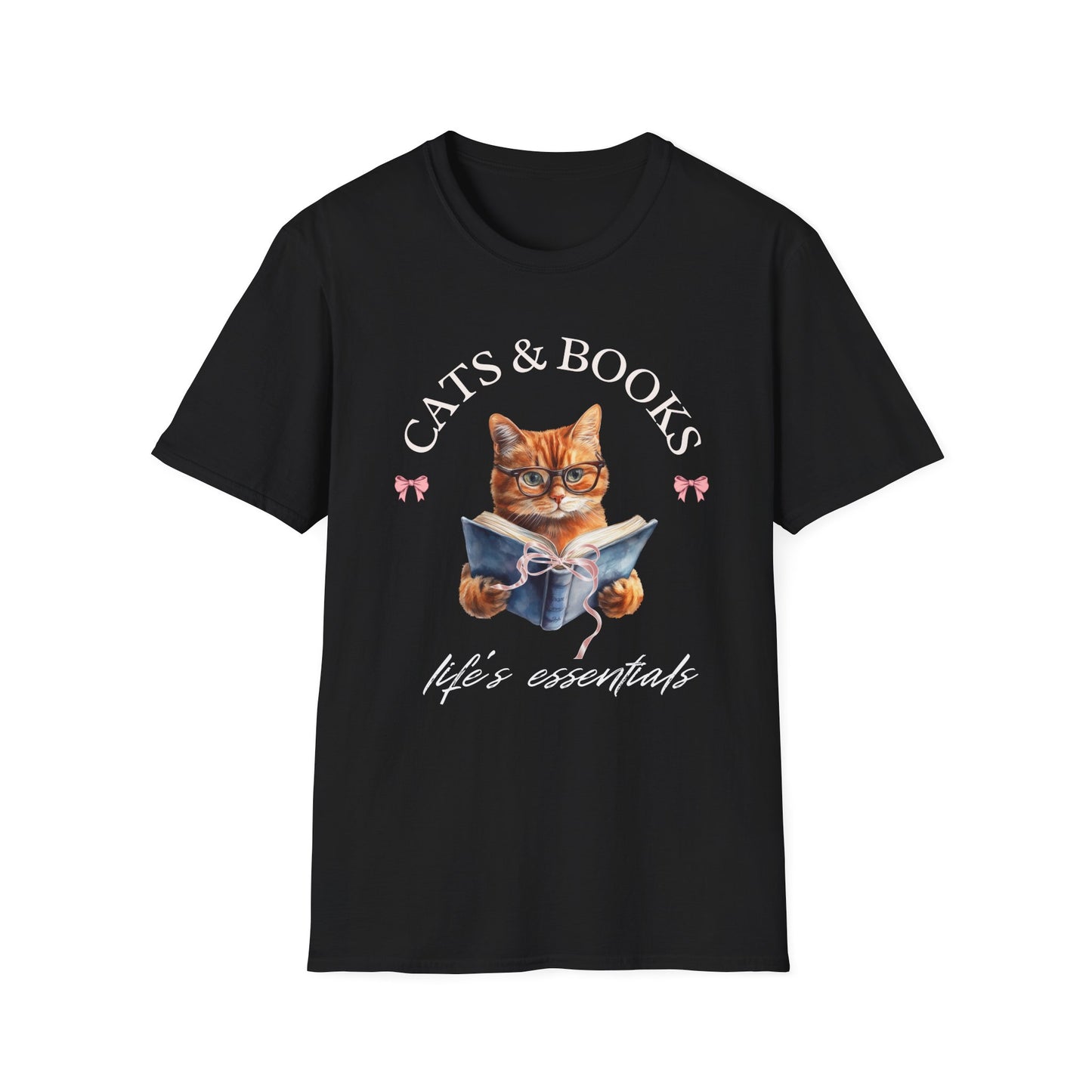 Cats And Books T-shirt