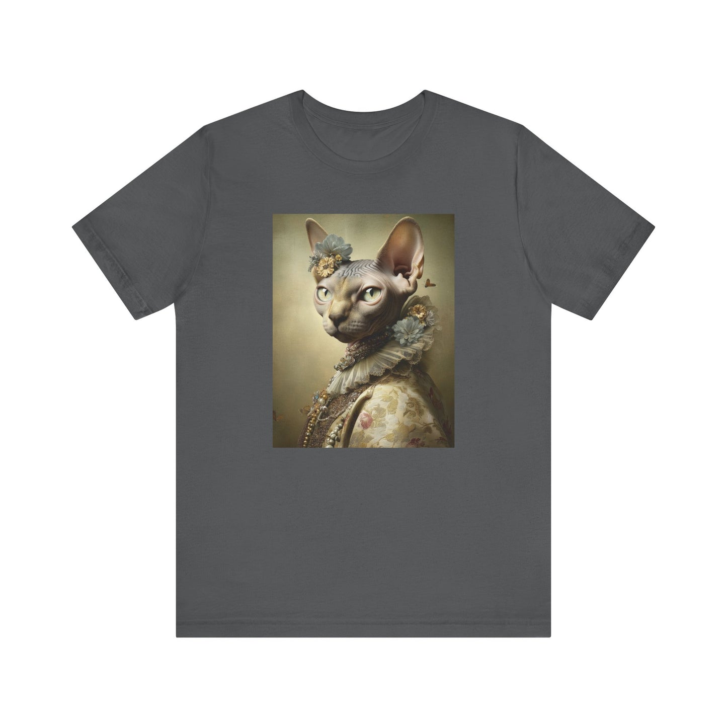 Royal Sphynx Cat Tee - Customizable Aristocrat Cat Shirt