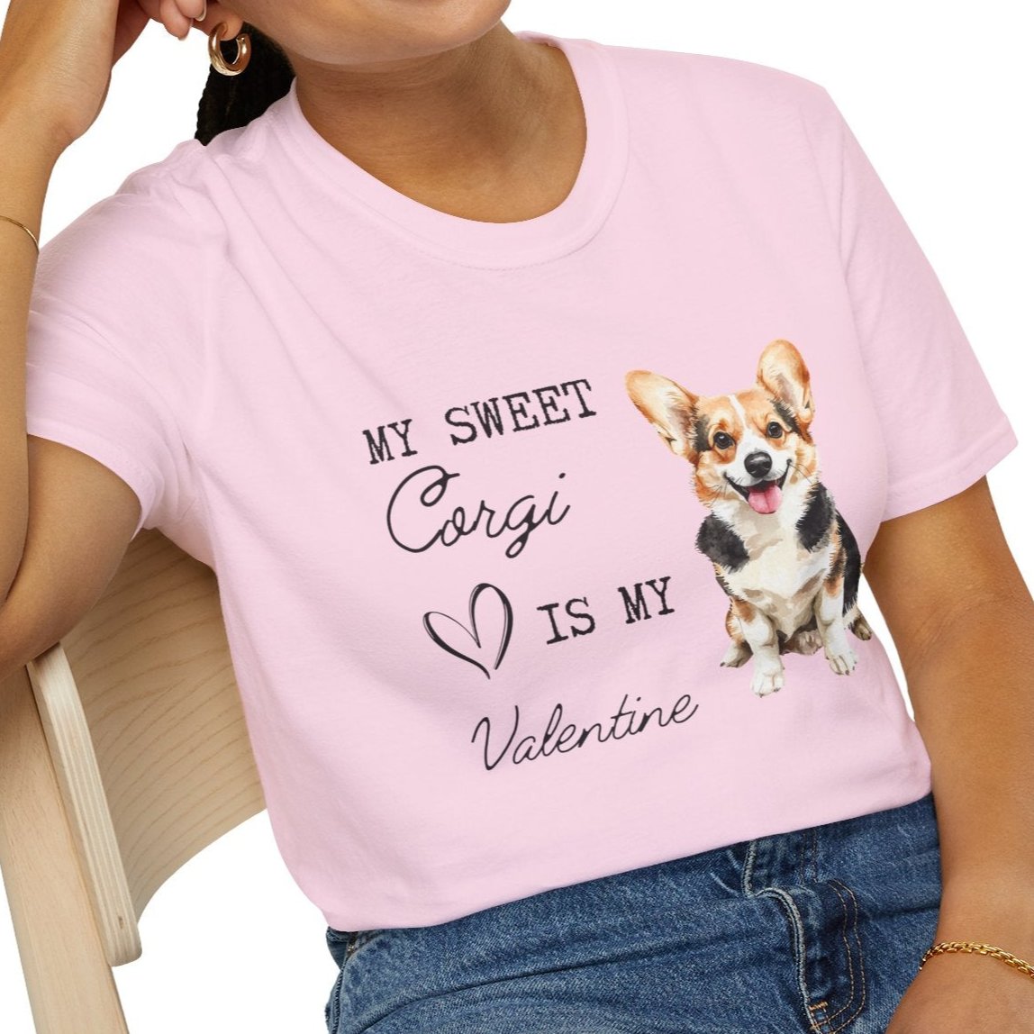 Pembroke Welsh Corgi - My Sweet Corgi Is My Valentine - T-shirt