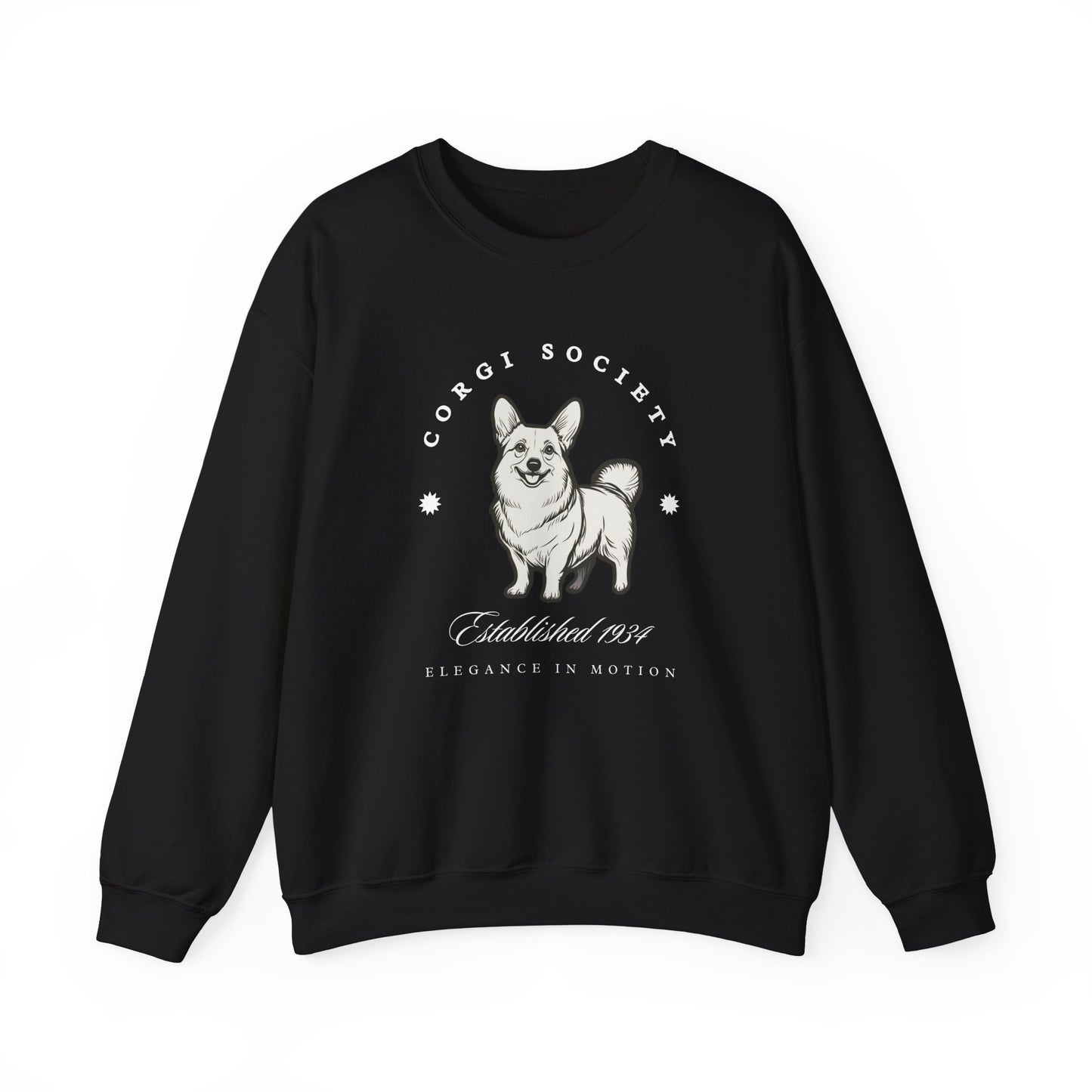 Corgi Society Retro-Style Sweatshirt