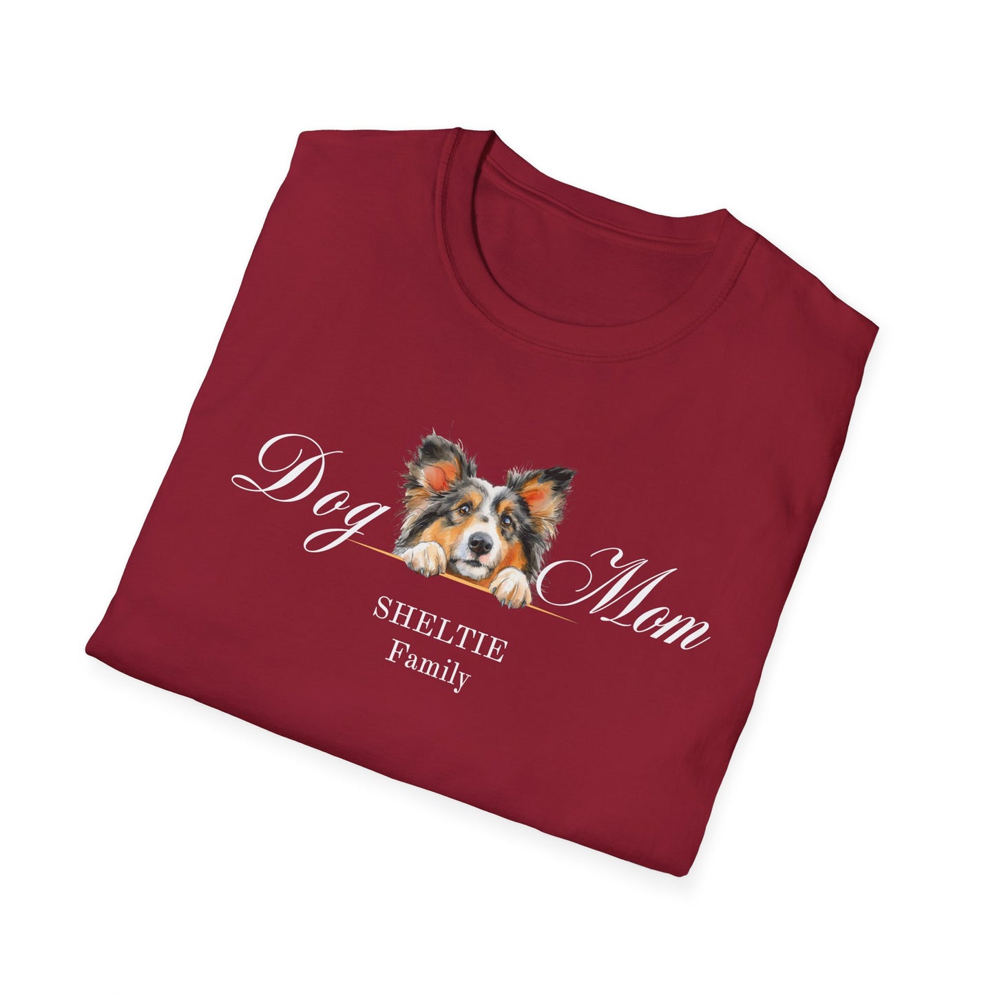 Shetland Sheepdog - Sheltie Dog Mom T-Shirt