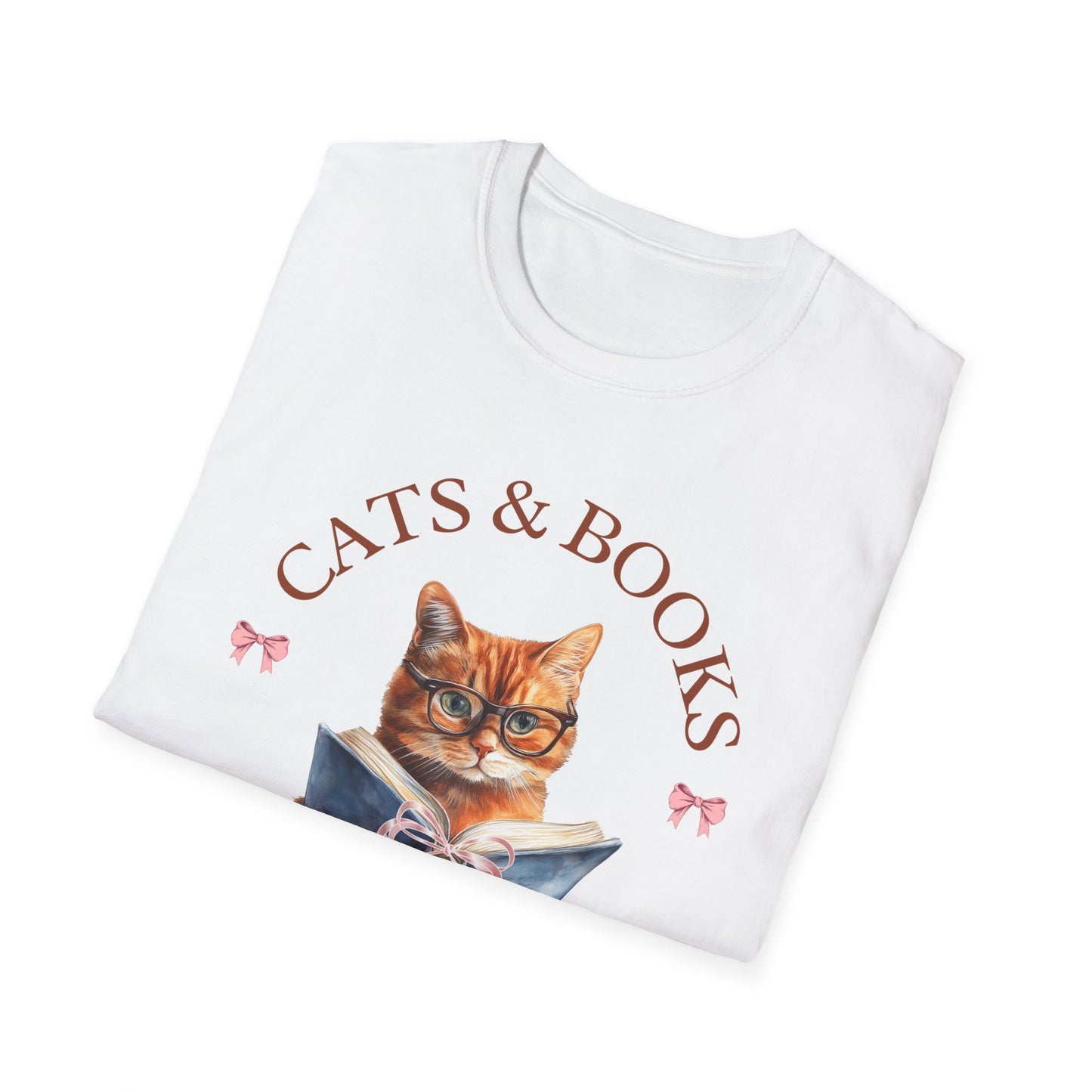 Cats And Books T-shirt