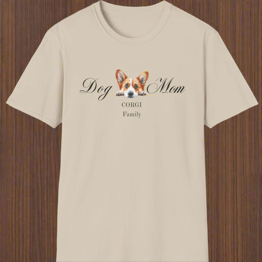 corgi mom t-shirt, corgi lover gift