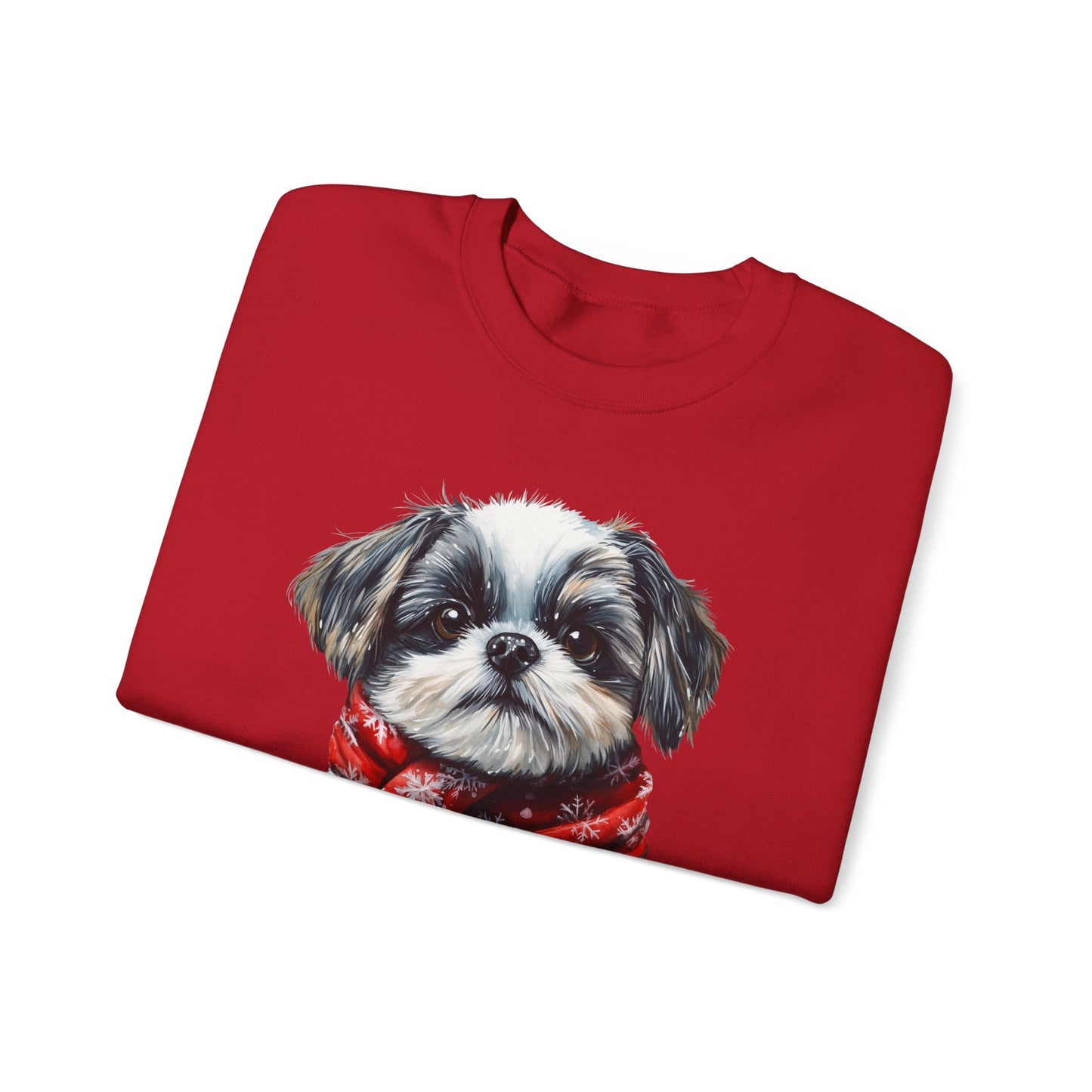 Festive Shih Tzu Christmas Sweater