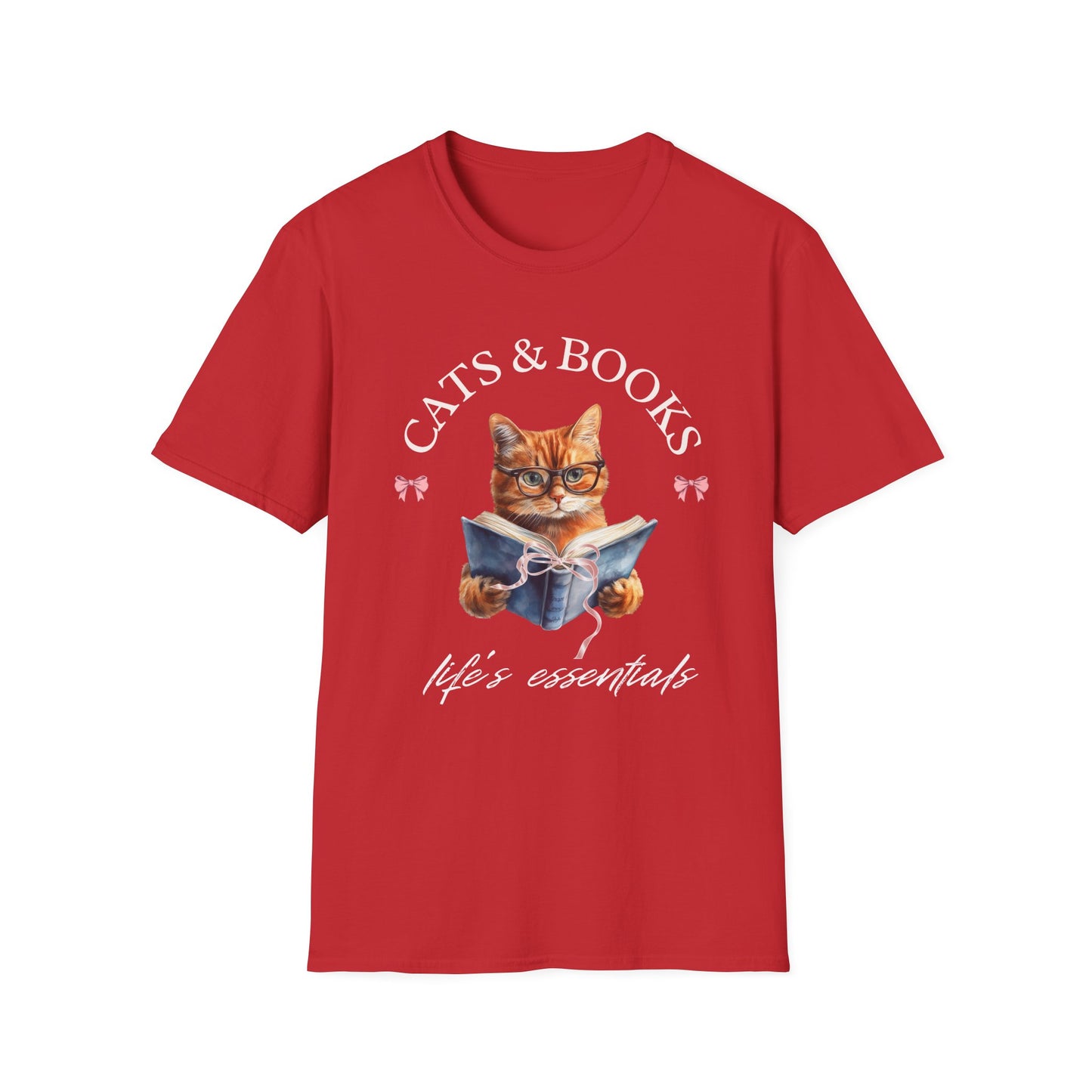 Cats And Books T-shirt