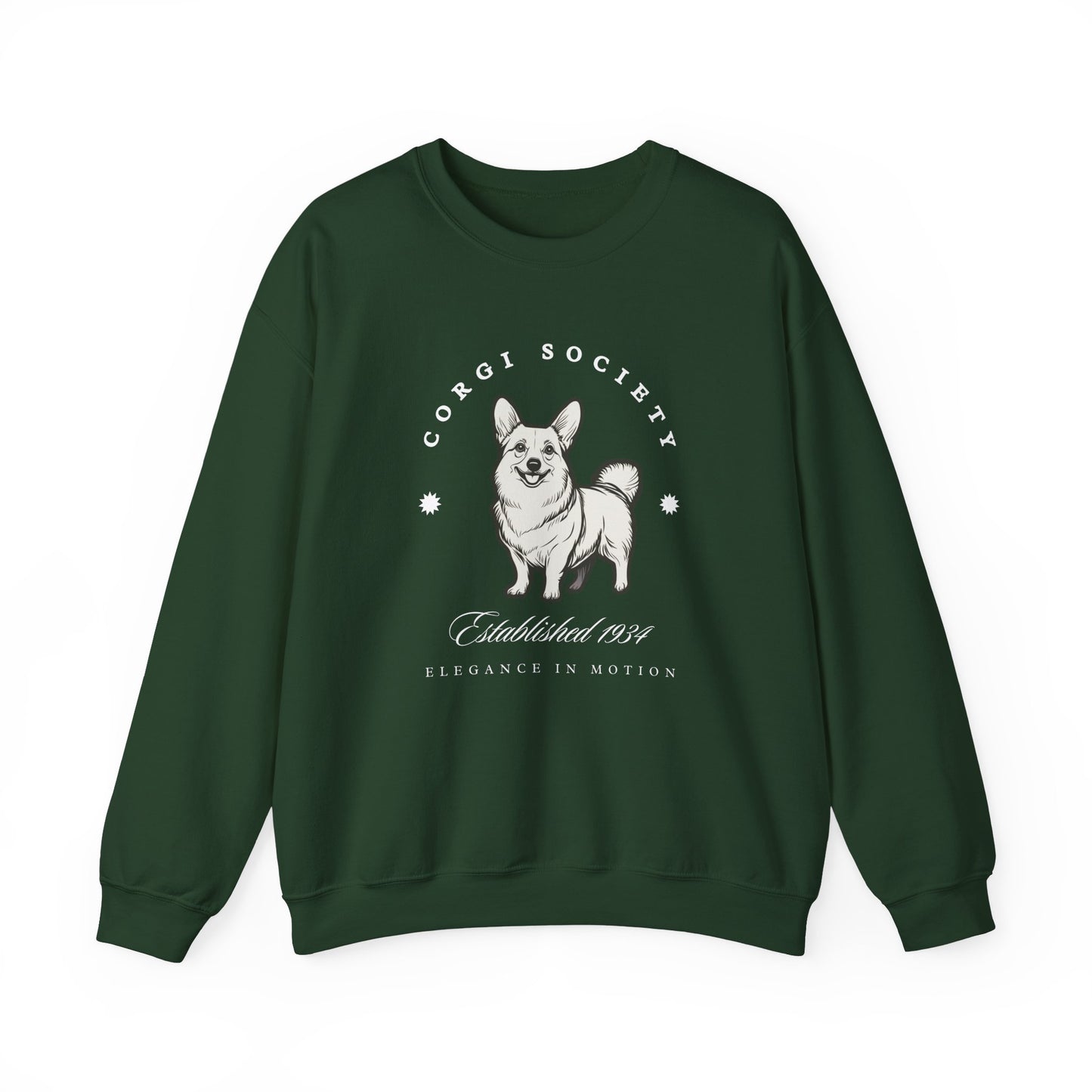 Corgi Society Retro-Style Sweatshirt