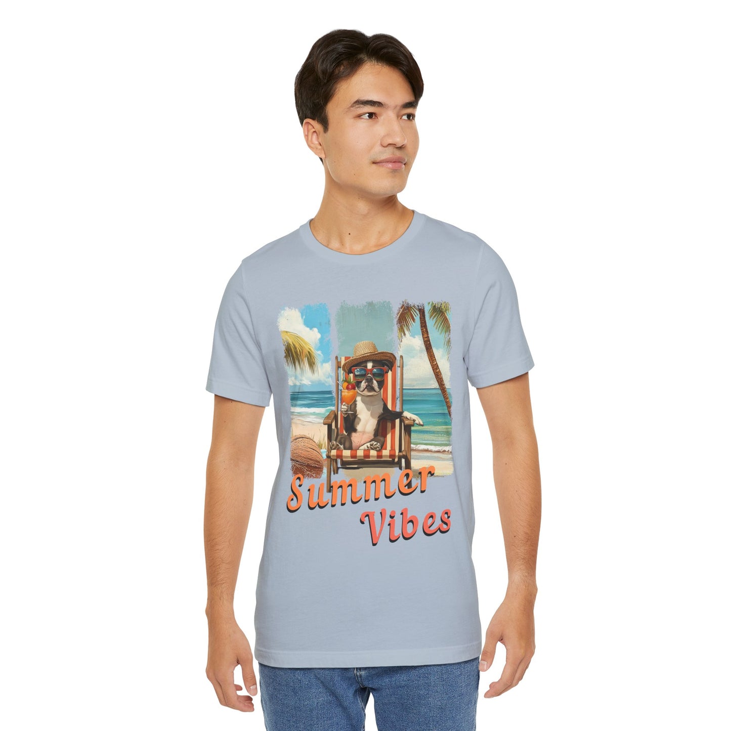 Summer Vibes – Chill Mode Bostie T-Shirt