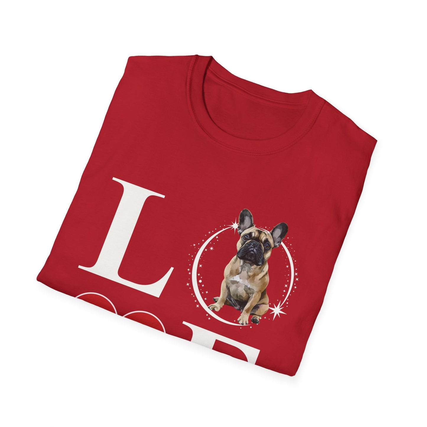 French Bulldog (Fawn) - Frenchie Love - T-shirt