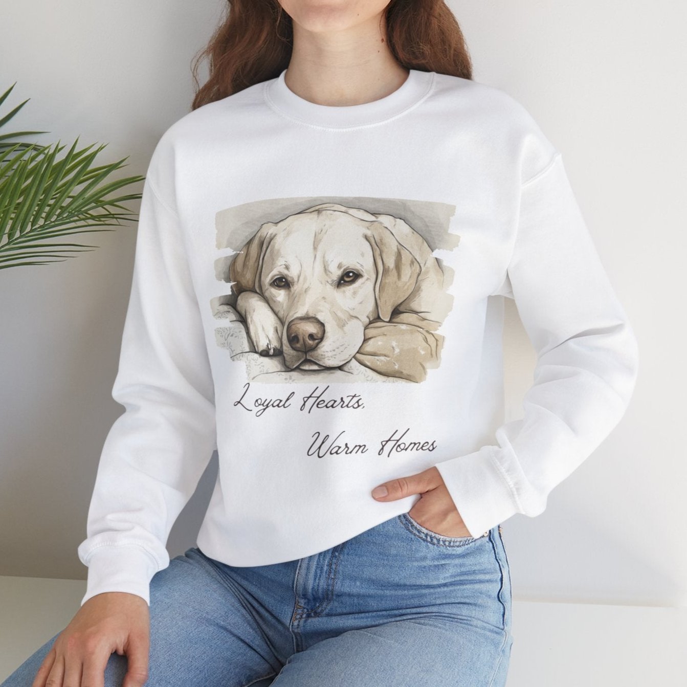 Labrador "Loyal Hearts Warm Homes" Sweater