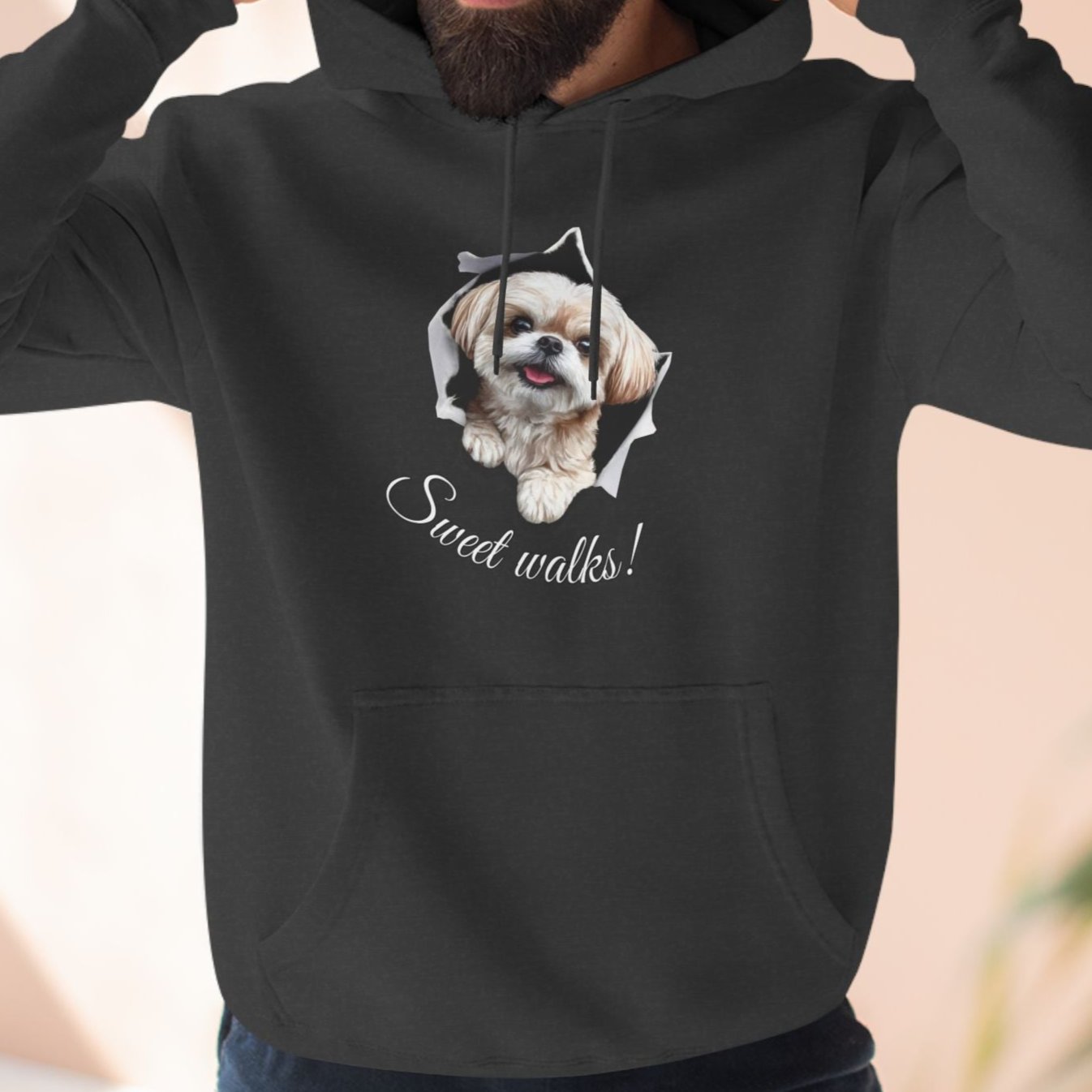 Sweet Walks Maltese Puppy Hoodie