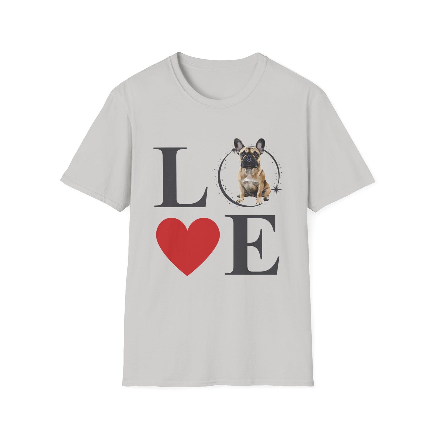 French Bulldog (Fawn) - Frenchie Love - T-shirt