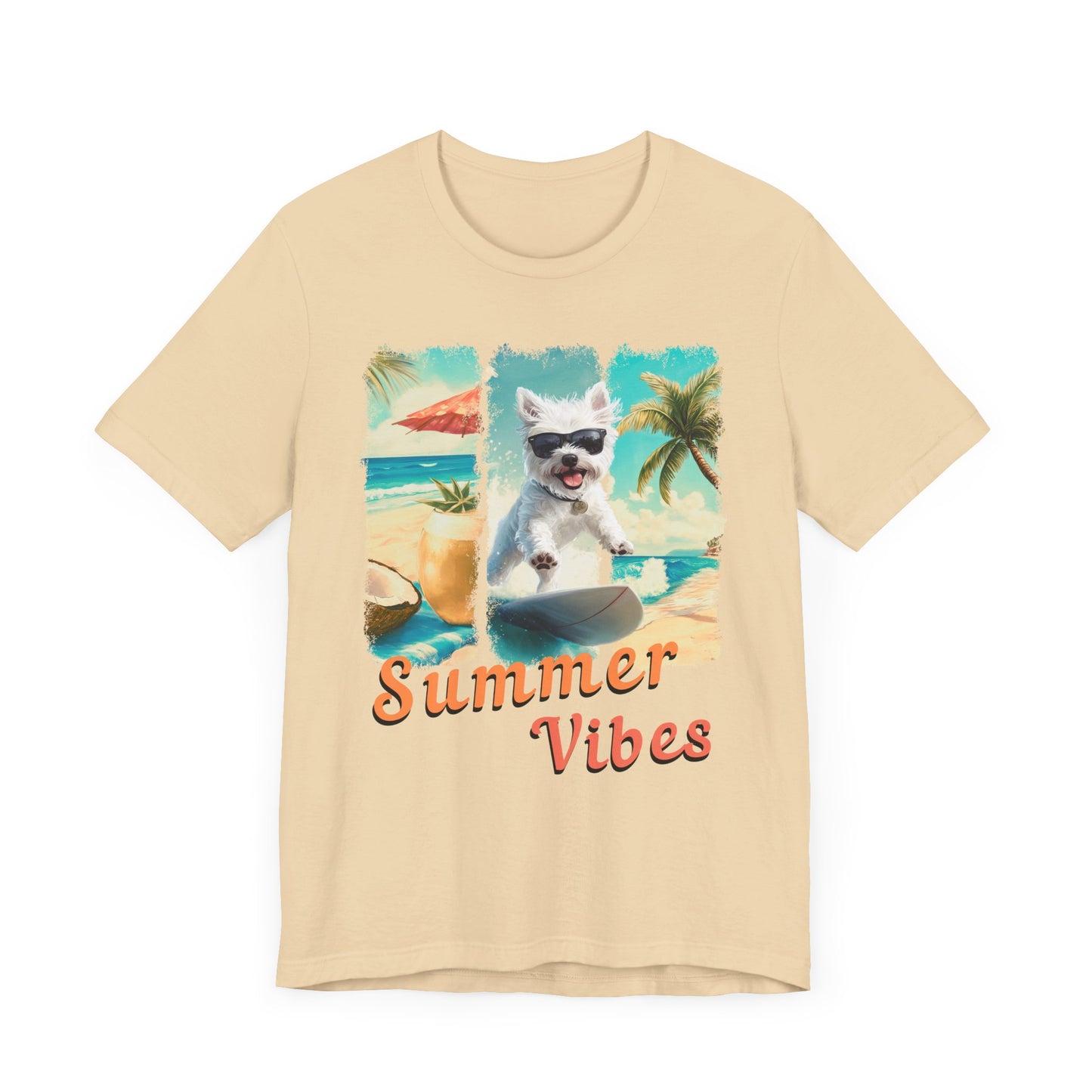 Summer Vibes – Surf Squad – Westie T-Shirt