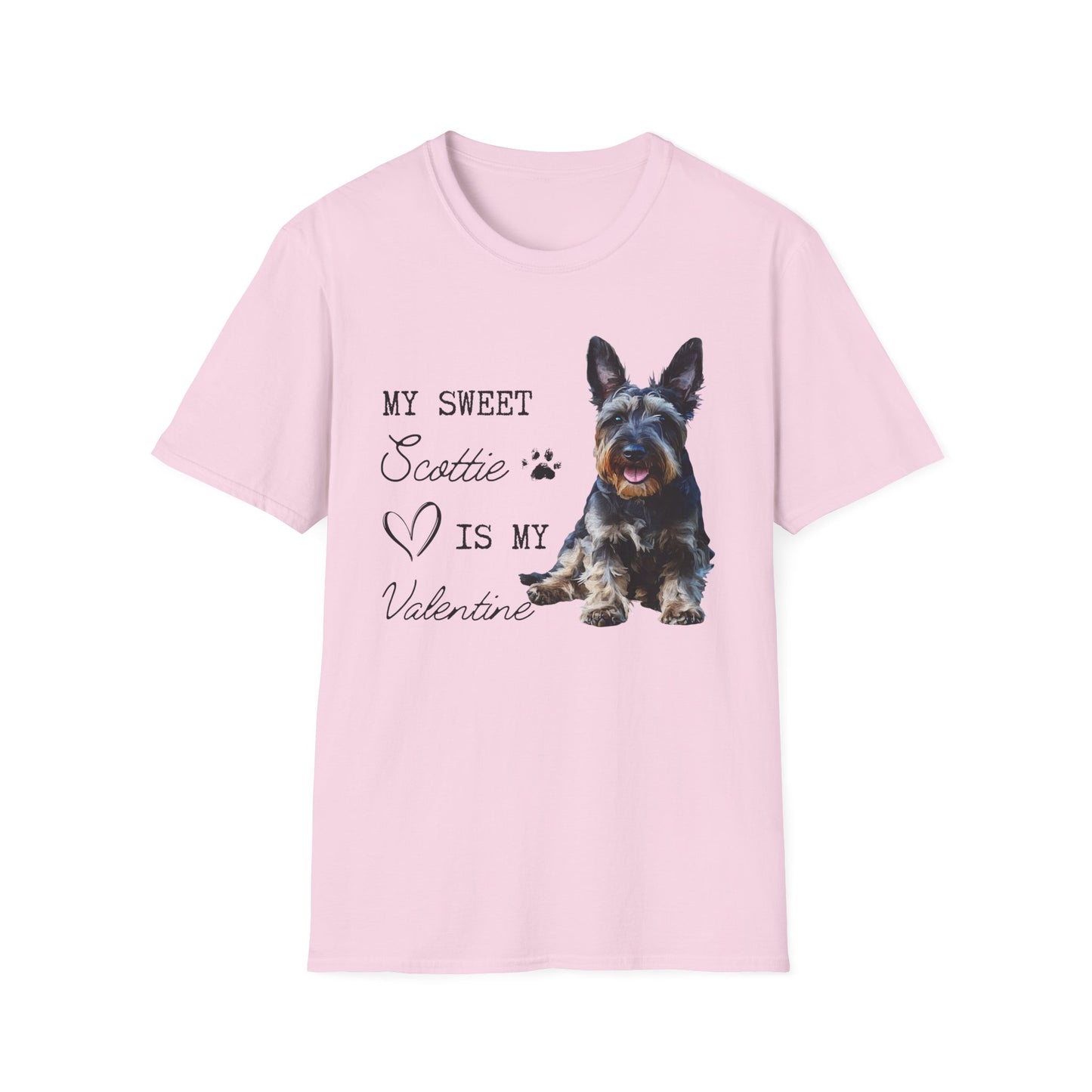 Scottish Terrier - My Sweet Scottie is My Valentine - T-shirt