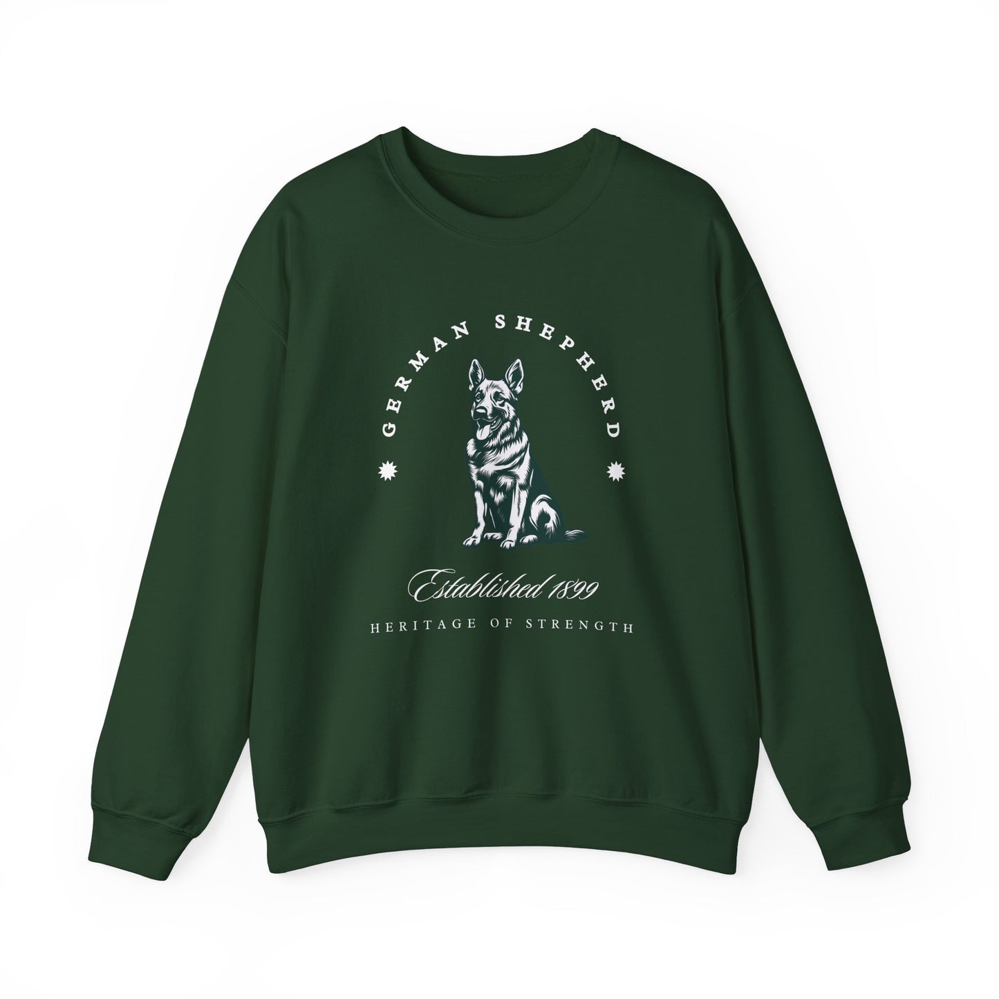 German Shepherd Retro-Style Sweatshirt