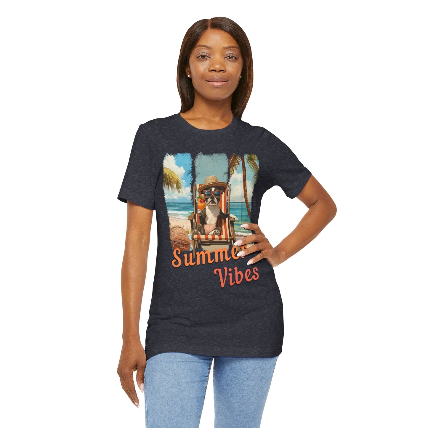 Summer Vibes – Chill Mode Bostie T-Shirt