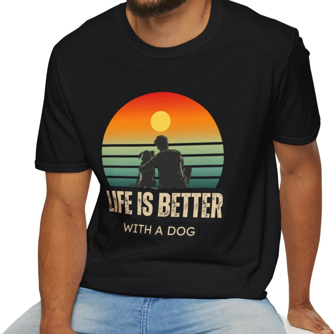 Life Is Better With A Dog - Dog Dad Edition Shirt